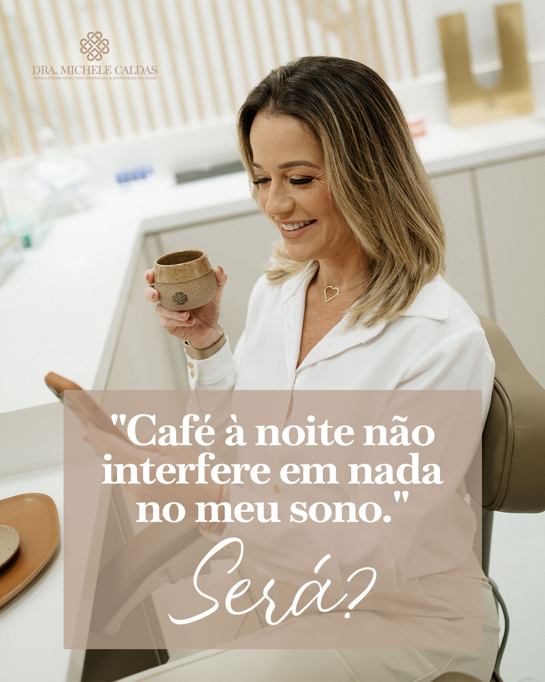 Você também acha que o café da noite não atrapalha o sono?