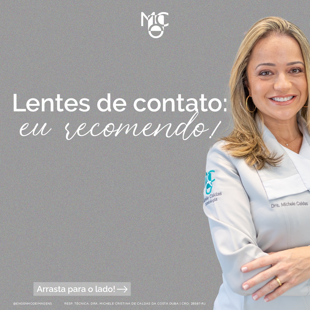 Eu recomendo as LENTES DE CONTATO DENTAIS