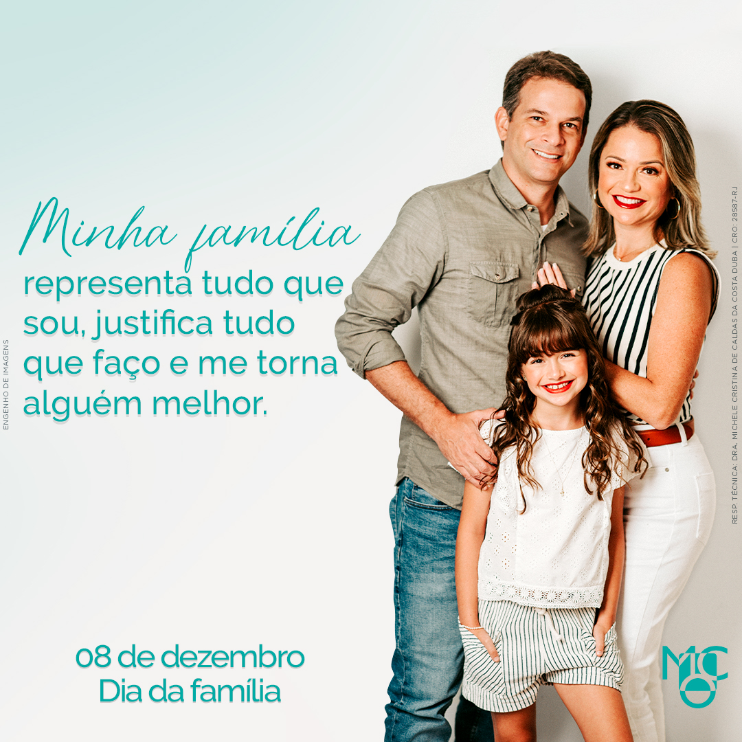 Minha família...